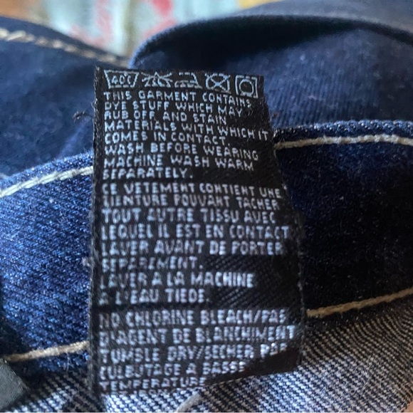 Rocawear Vintage Y2K Dark Blue Denim Baggy Jeans 40*34 - Picture 10 of 10